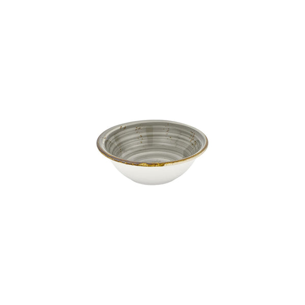 Turgla Supreme dia.7.75Inch  h:2.75Inch  30 oz. Round Gray Vitrified Bowl SKU: T-HASPZT20KS-6