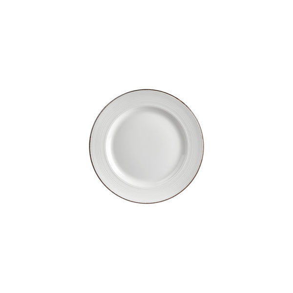 Turgla Helix Gleam dia.8.25Inch  Round Brown Vitrified Plate SKU: T-HLGLGT21DZ-12