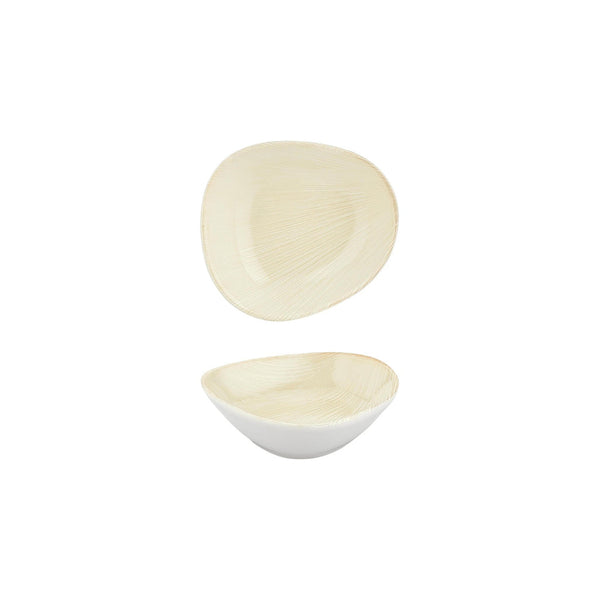 Turgla Island Velho 4Inch  x 3.5Inch  x h:0Inch  3 oz. Organic Beige Vitrified Bowl SKU: T-ISVH10KS-24