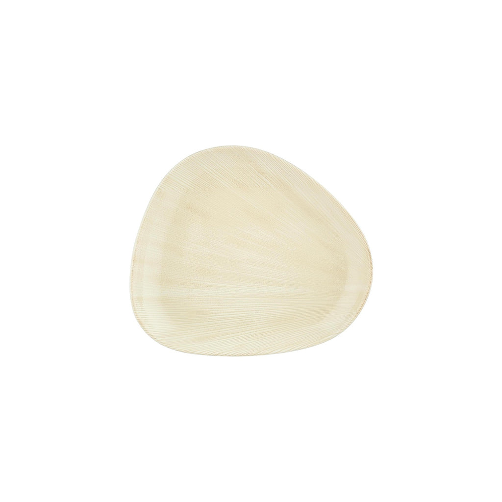 Turgla Island Velho 10.25Inch  x 8.75Inch  Organic Beige Vitrified Plate SKU: T-ISVH26DZ-12