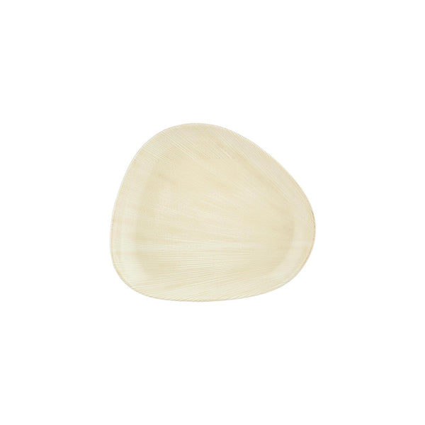 Turgla Island Velho 10.25Inch  x 8.75Inch  Organic Beige Vitrified Plate SKU: T-ISVH26DZ-12