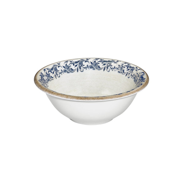 Turgla Kario dia.6Inch  h:2Inch  12 oz. Round Blue Vitrified Bowl SKU: T-KRAZT15KS-12