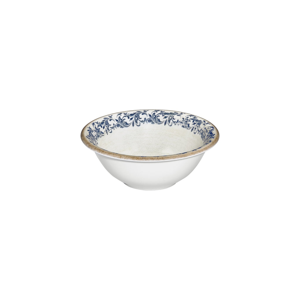 Turgla Kario dia.8.75Inch  h:3Inch  42 oz. Round Blue Vitrified Bowl SKU: T-KRAZT22KS-6