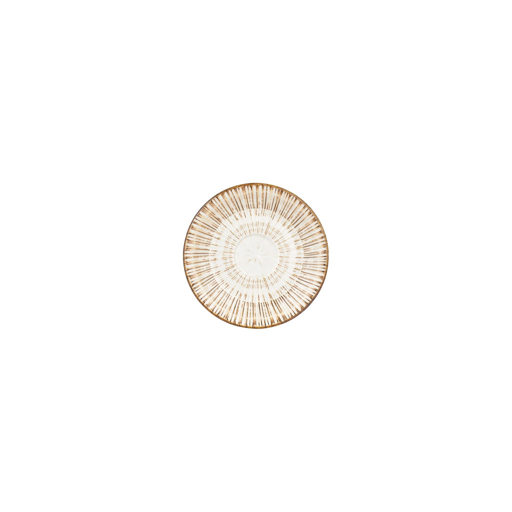 Turgla Legna dia.4.75Inch  Round Red Vitrified Saucer SKU: T-LGZT01KT-24