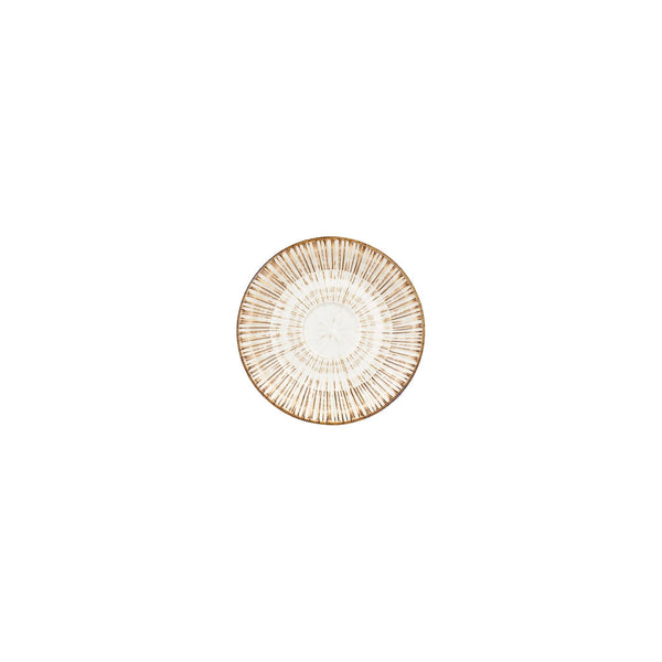 Turgla Legna dia.4.75Inch  Round Red Vitrified Saucer SKU: T-LGZT01KT-24