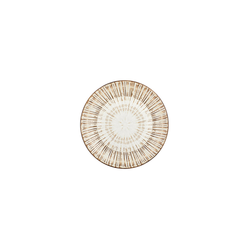 Turgla Legna dia.7.5Inch  Round Red Vitrified Plate SKU: T-LGZT19DZ-12