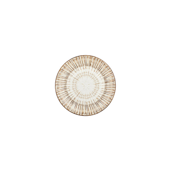 Turgla Legna dia.7.5Inch  Round Red Vitrified Plate SKU: T-LGZT19DZ-12