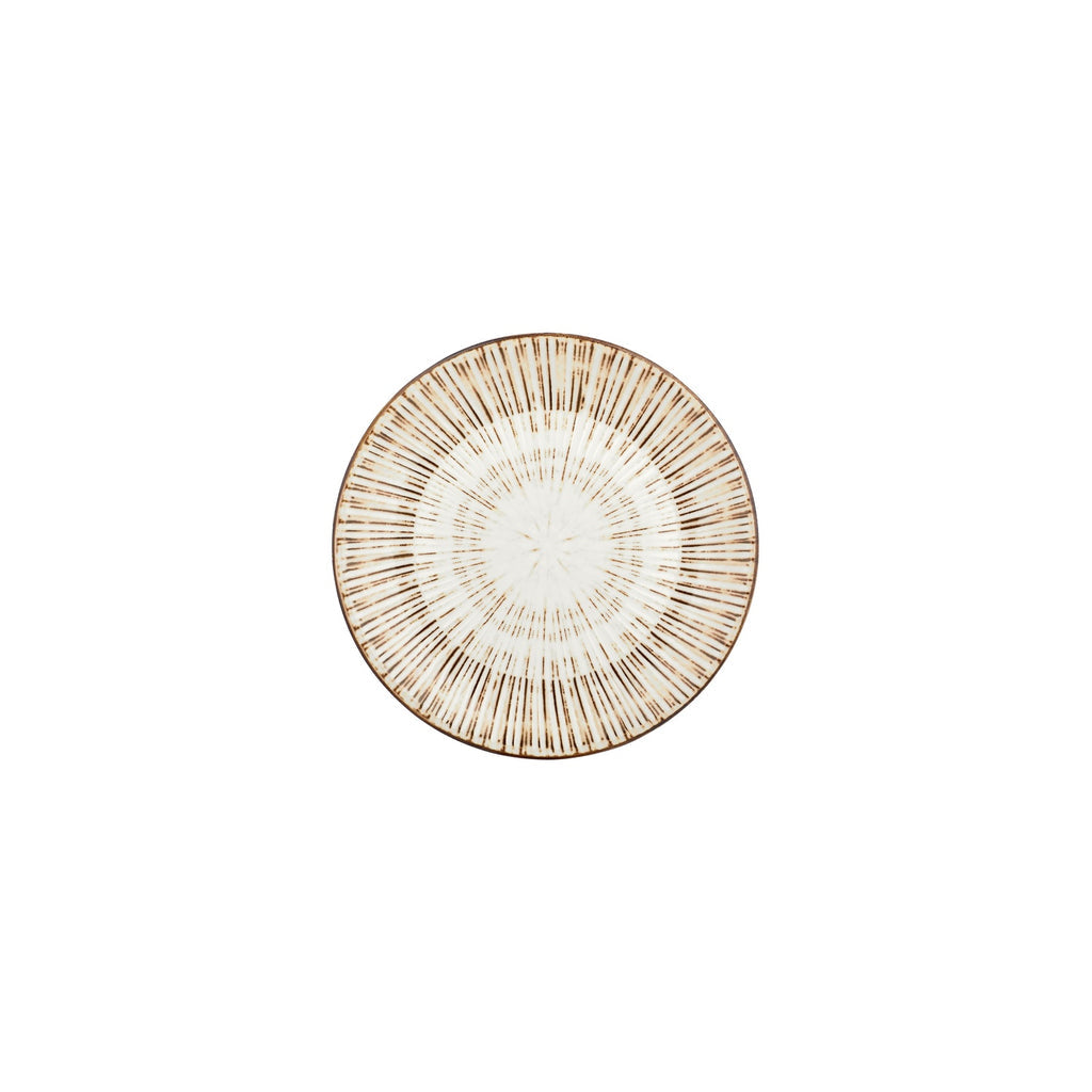 Turgla Legna dia.8.25Inch  Round Red Vitrified Plate SKU: T-LGZT21DZ-12