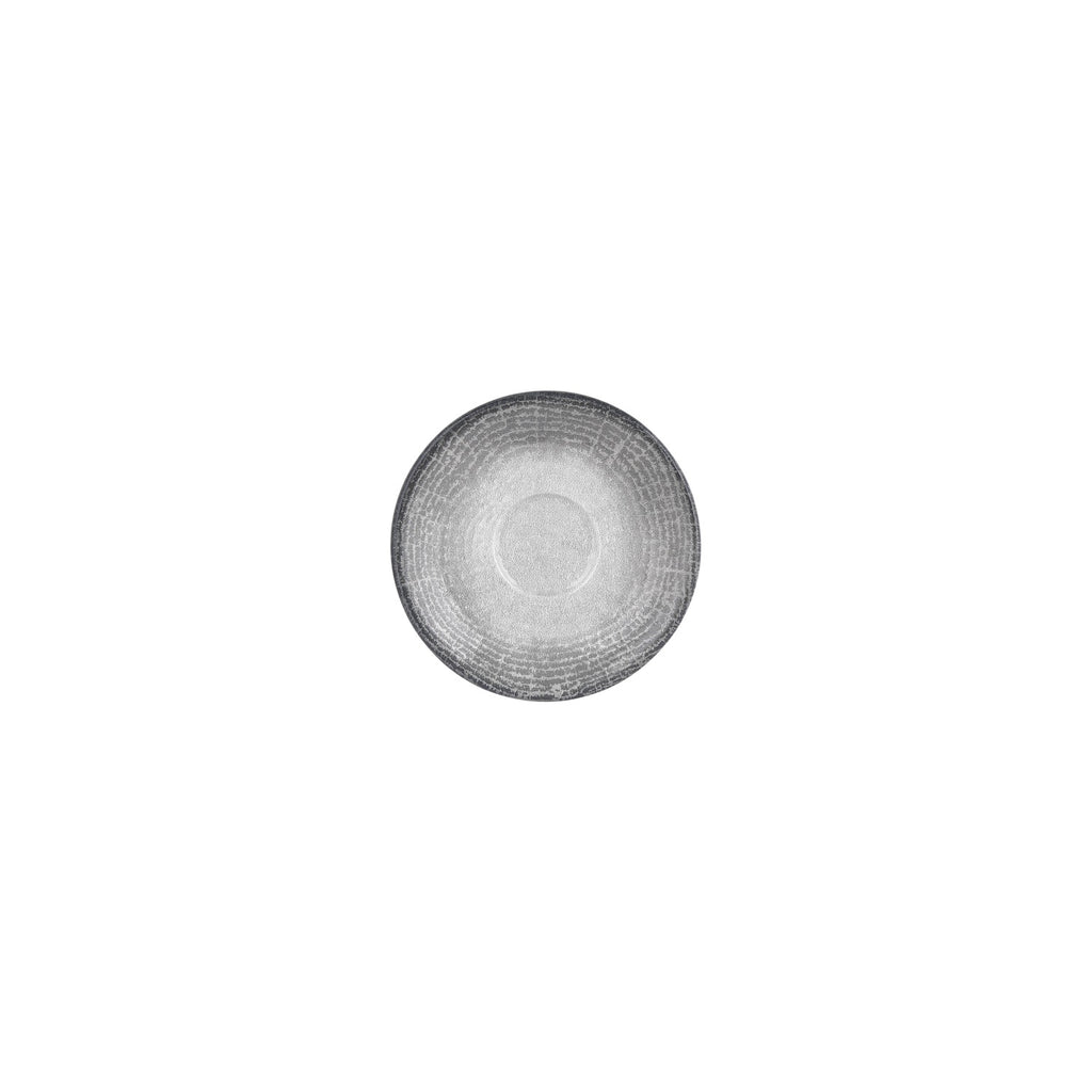 Turgla Luna dia.4.75Inch  Round Gray Vitrified Saucer SKU: T-LNZT01KT-24