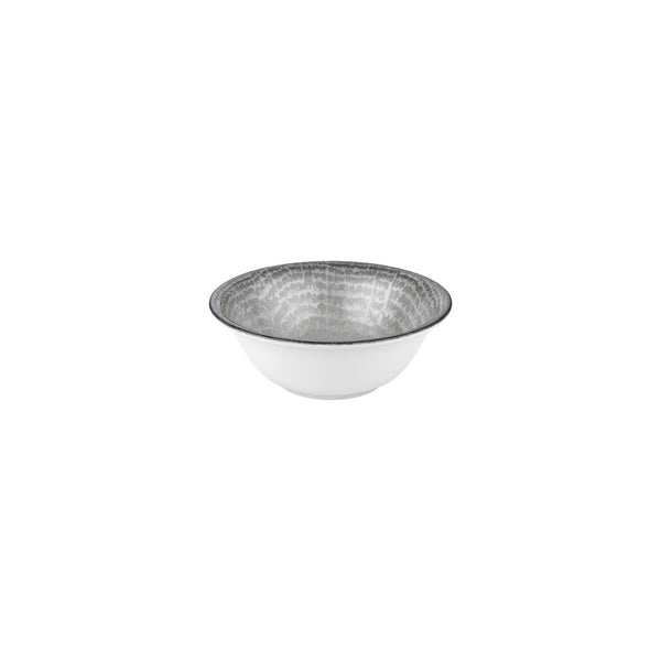 Turgla Luna dia.7.75Inch  h:2.75Inch  30 oz. Round Gray Vitrified Bowl SKU: T-LNZT20KS-6