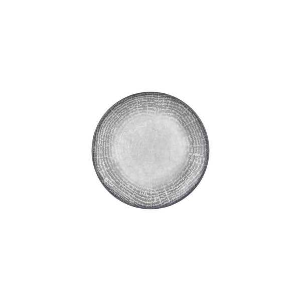 Turgla Luna dia.8.25Inch  Round Gray Vitrified Plate SKU: T-LNZT21DZ-12