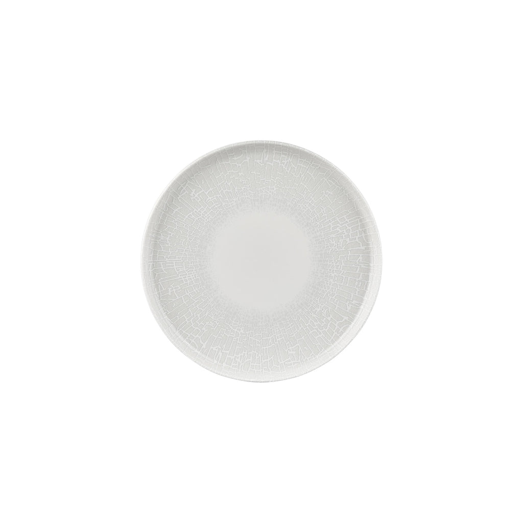 Turgla Illusion dia.9.75Inch  Round Blue Vitrified Plate SKU: T-LUSHL25RD-6
