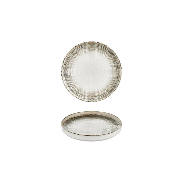 Turgla Misis dia.6.25Inch  Round Brown Vitrified Plate SKU: T-MSHL16RD-6