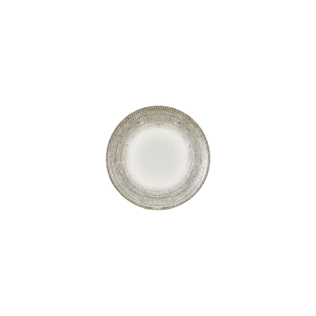 Turgla Misis dia.6.75Inch  Round Brown Vitrified Plate SKU: T-MSZT17DZ-12