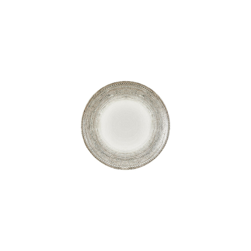 Turgla Misis dia.7.5Inch  Round Brown Vitrified Plate SKU: T-MSZT19DZ-12