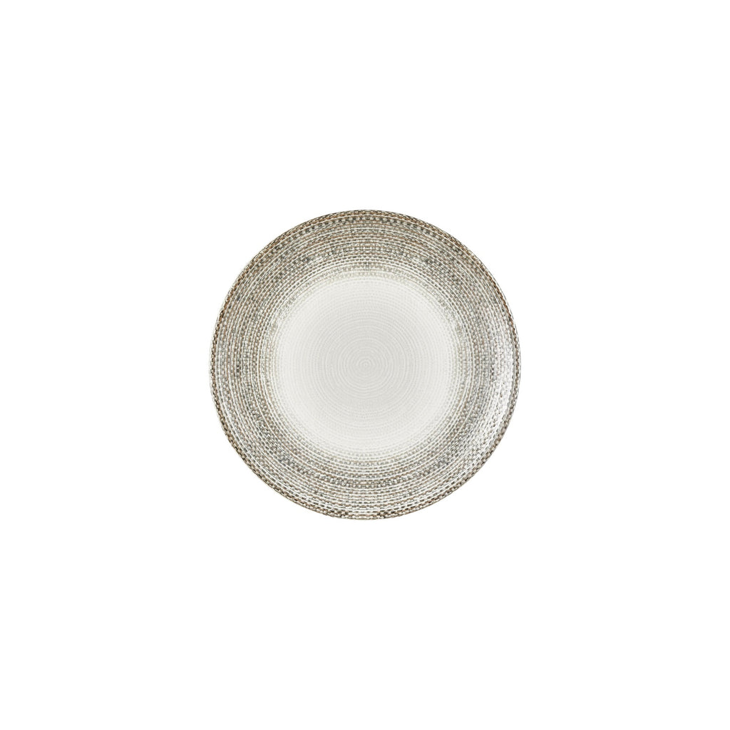 Turgla Misis dia.9Inch  Round Brown Vitrified Plate SKU: T-MSZT23DZ-12