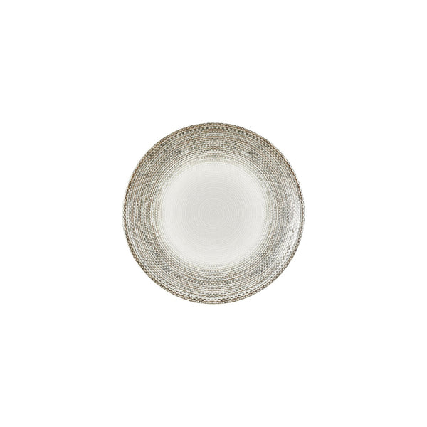 Turgla Misis dia.9Inch  Round Brown Vitrified Plate SKU: T-MSZT23DZ-12