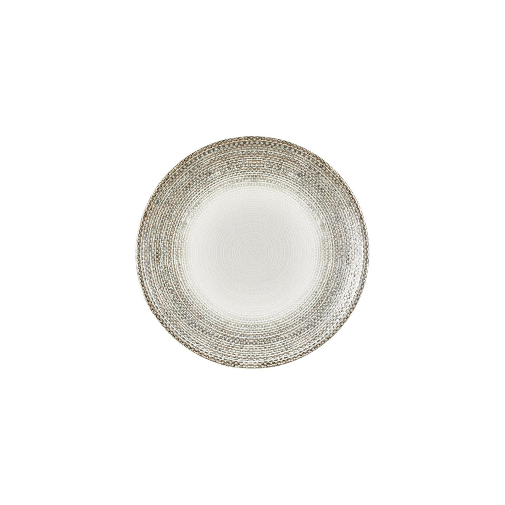 Turgla Misis dia.9.75Inch  Round Brown Vitrified Plate SKU: T-MSZT25DZ-12