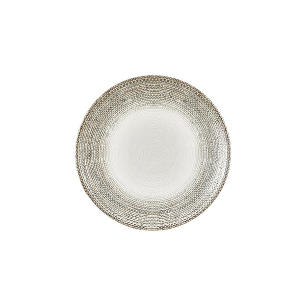 Turgla Misis dia.10.75Inch  Round Brown Vitrified Plate SKU: T-MSZT27DZ-12