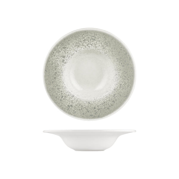 Turgla Natura Ocean dia.11Inch  h:2.25Inch  16 oz. Round Blue Vitrified Deep Plate SKU: T-NMGT28CK-6