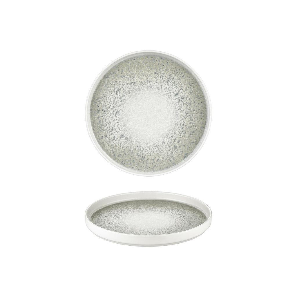 Turgla Natura Ocean dia.9Inch  Round Blue Vitrified Plate SKU: T-NMHL23RD-6
