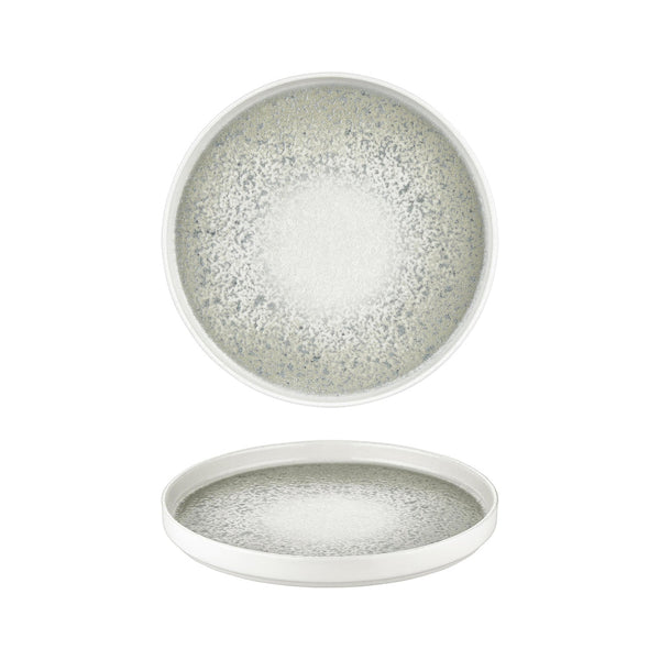 Turgla Natura Ocean dia.10.75Inch  Round Blue Vitrified Plate SKU: T-NMHL27RD-6
