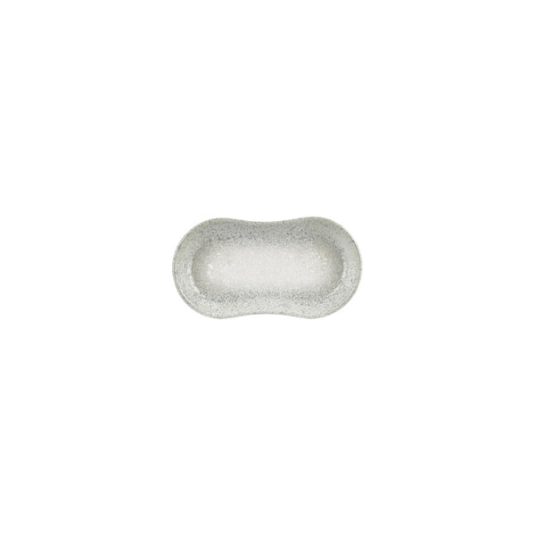 Turgla Natura Ocean 7.5Inch  x 4.25Inch  x h:1Inch  Oval Blue Vitrified Platter SKU: T-NMSM19OV-12