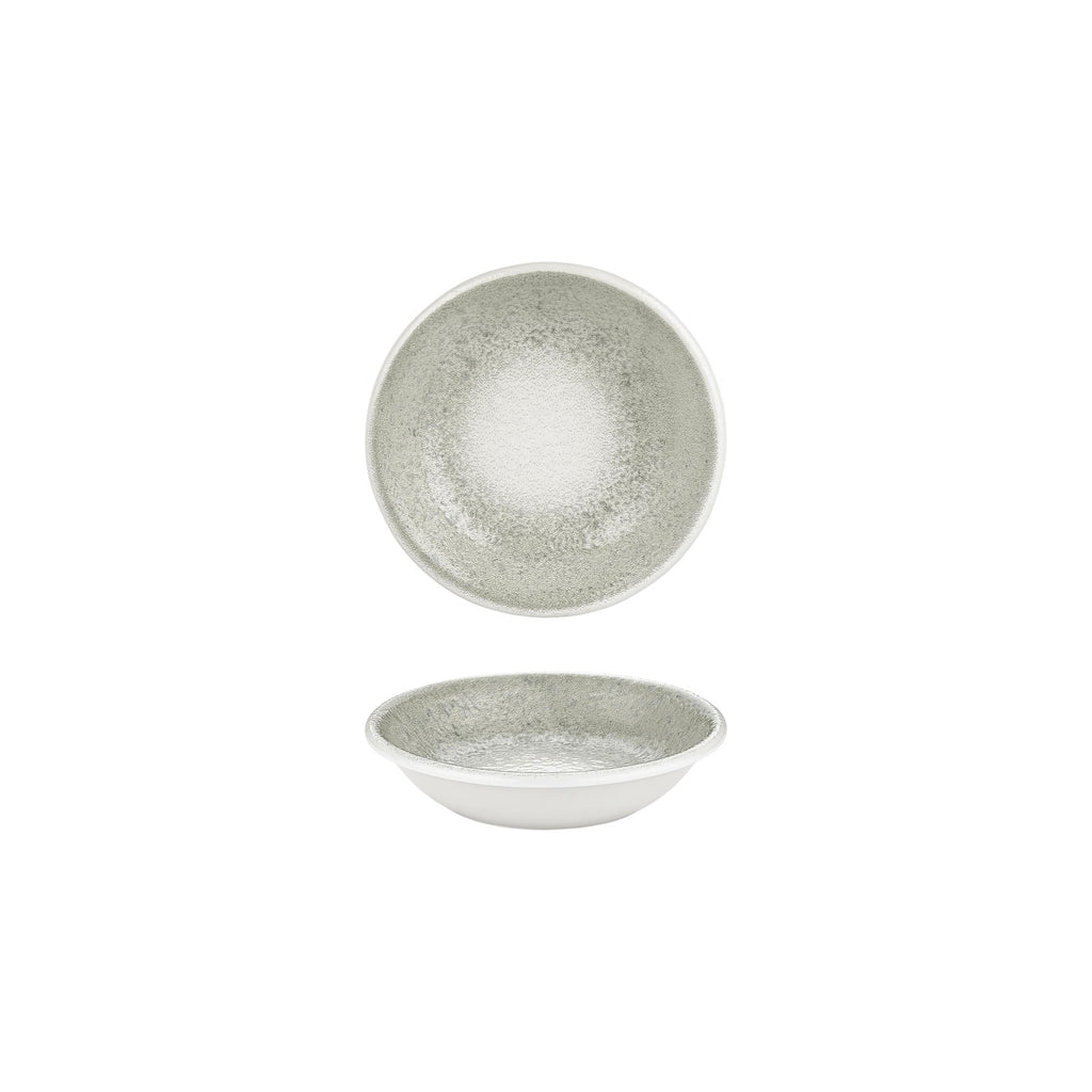 Turgla Natura Ocean dia.5Inch  h:1Inch  5 oz. Round Blue Vitrified Deep Plate SKU: T-NMZT13CK-24