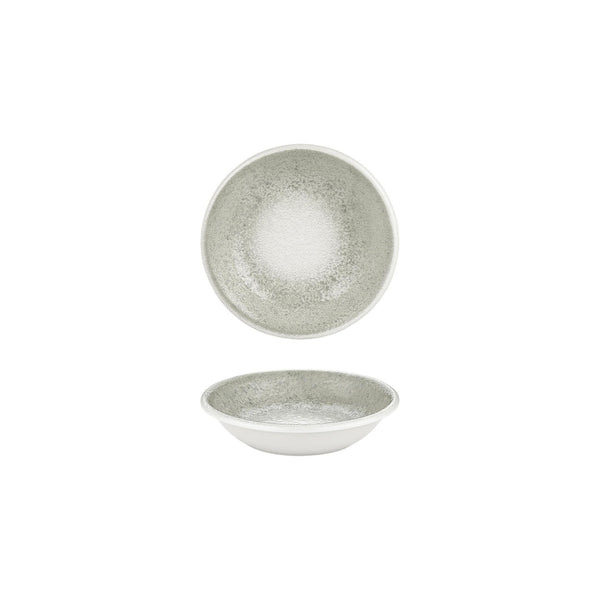 Turgla Natura Ocean dia.6Inch  h:1.25Inch  7 oz. Round Blue Vitrified Deep Plate SKU: T-NMZT15CK-24