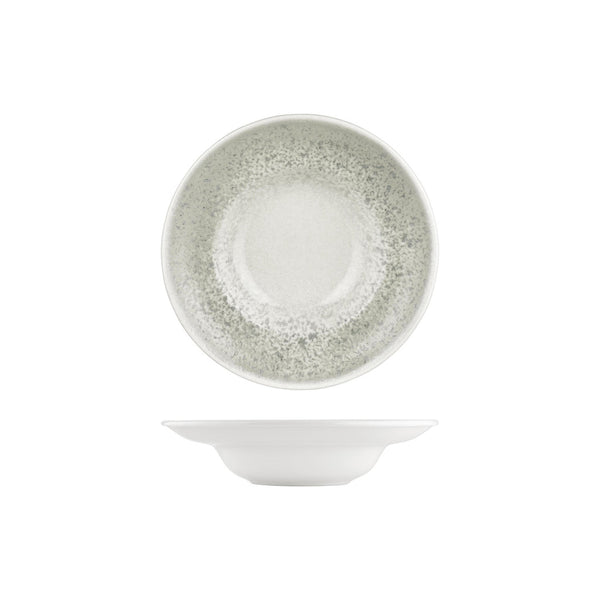 Turgla Natura Ocean dia.9.75Inch  h:2.25Inch  14 oz. Round Blue Vitrified Deep Plate SKU: T-NMZT25CK-6