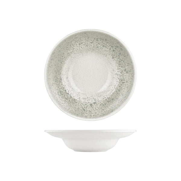 Turgla Natura Ocean dia.10.75Inch  h:2.5Inch  17 oz. Round Blue Vitrified Deep Plate SKU: T-NMZT27CK-6
