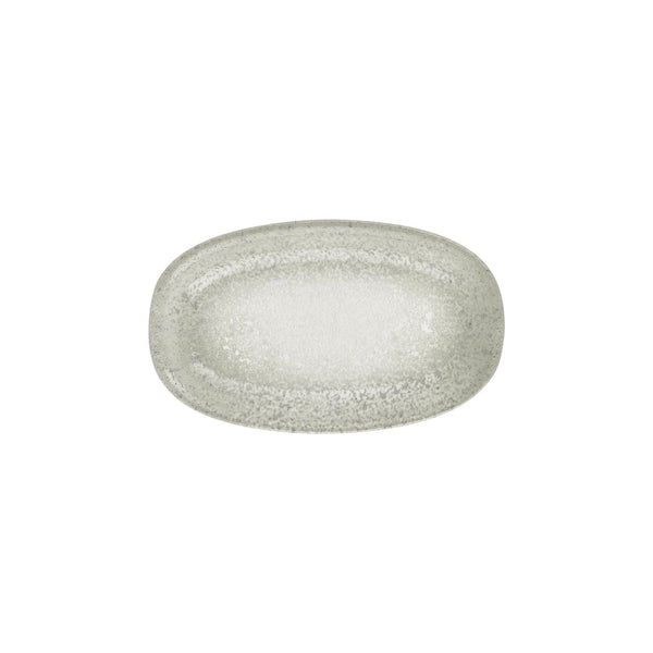 Turgla Natura Ocean 11.5Inch  x 7Inch  x h:1.25Inch  Oval Blue Vitrified Platter SKU: T-NMZT29OV-6