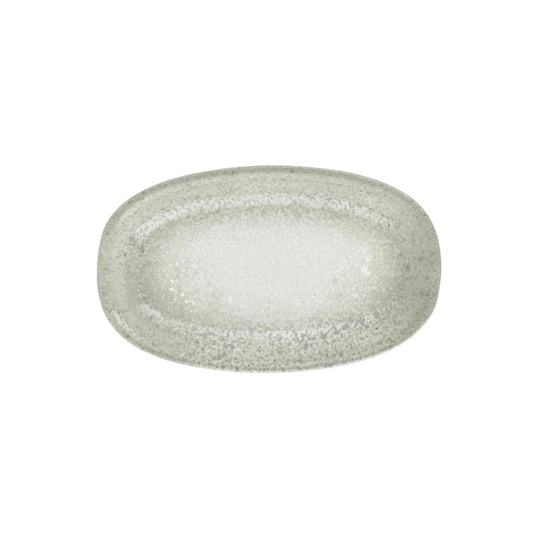 Turgla Natura Ocean 13.5Inch  x 8Inch  x h:1.5Inch  Oval Blue Vitrified Platter SKU: T-NMZT34OV-6