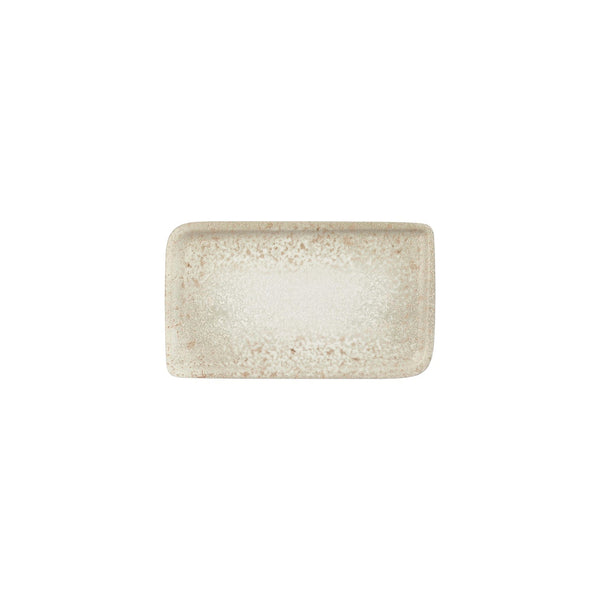 Turgla Natura 9.5Inch  x 6Inch  Rectangular Brown Vitrified Plate SKU: T-NPAR28DT-12