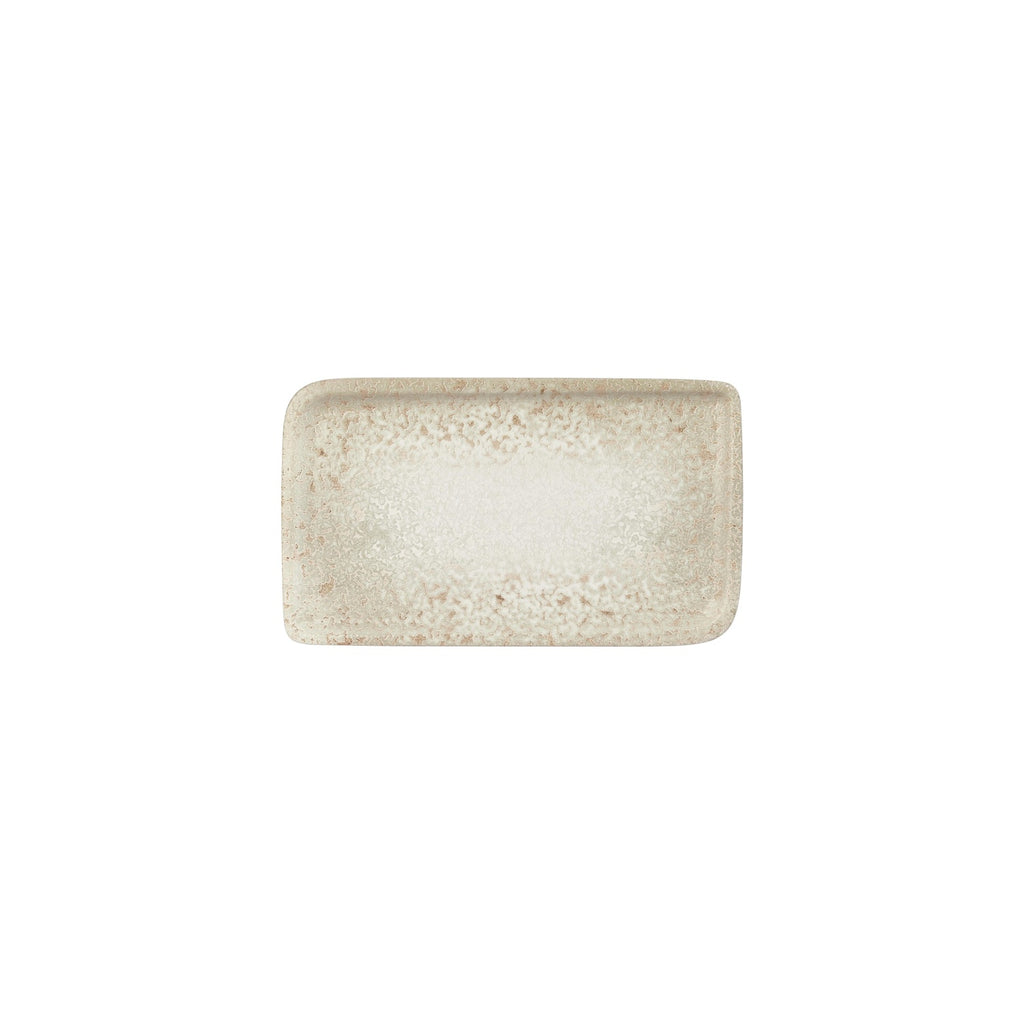Turgla Natura 9.5Inch  x 6Inch  Rectangular Brown Vitrified Plate SKU: T-NPAR28DT-12