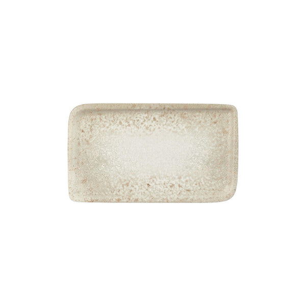 Turgla Natura 11.75Inch  x 7Inch  x h:0Inch  Rectangular Brown Vitrified Platter SKU: T-NPAR34DT-6