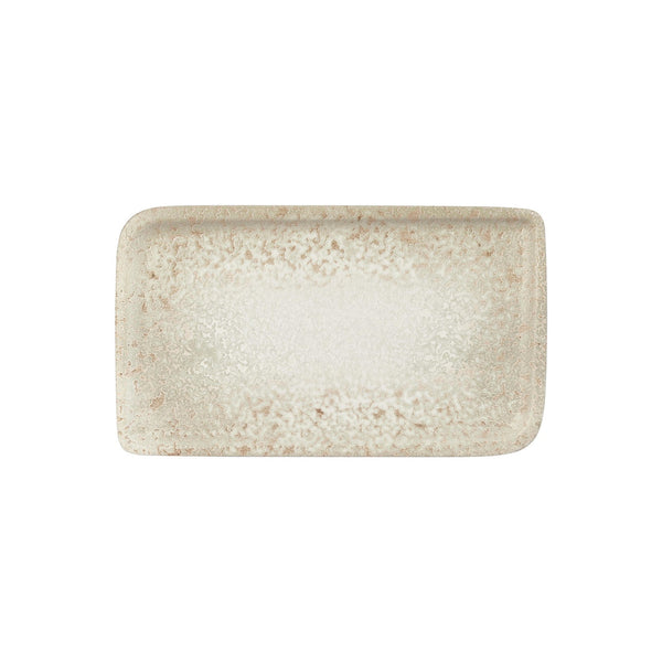 Turgla Natura 13.75Inch  x 8.25Inch  x h:0Inch  Rectangular Brown Vitrified Platter SKU: T-NPAR40DT-6