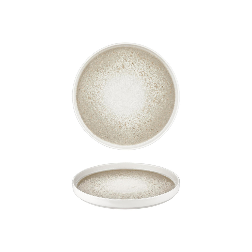 Turgla Natura dia.9Inch  Round Brown Vitrified Plate SKU: T-NPHL23RD-6