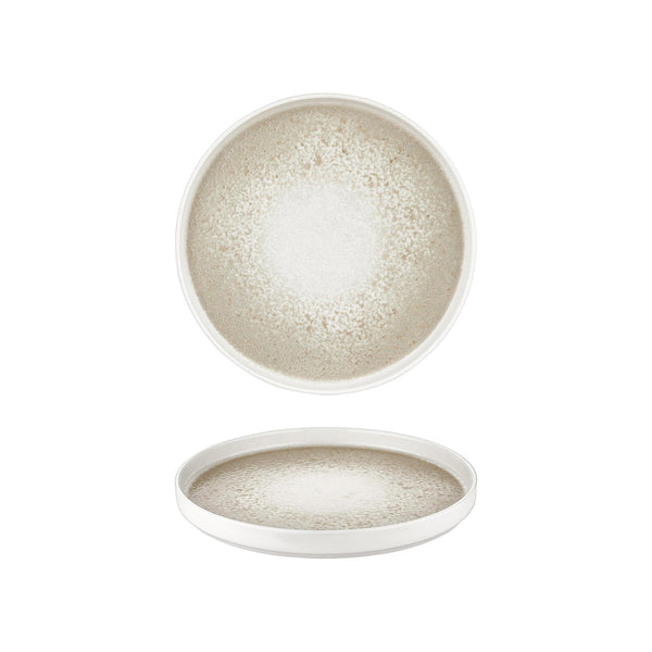 Turgla Natura dia.9.75Inch  Round Brown Vitrified Plate SKU: T-NPHL25RD-6
