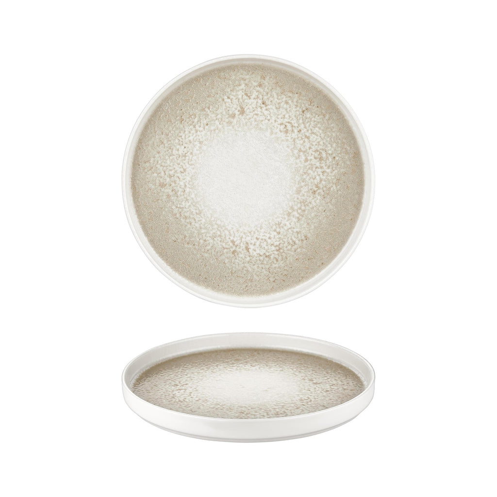 Turgla Natura dia.10.75Inch  Round Brown Vitrified Plate SKU: T-NPHL27RD-6