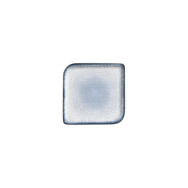 Turgla Occhio 6Inch  x 6Inch  Square Blue Vitrified Plate SKU: T-OHAR20KR-12
