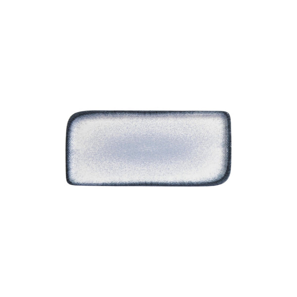 Turgla Occhio 11.75Inch  x 7Inch  x h:0Inch  Rectangular Blue Vitrified Platter SKU: T-OHAR34DT-6