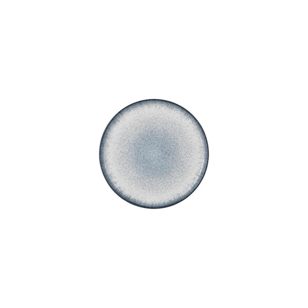 Turgla Occhio dia.7.5Inch  Round Blue Vitrified Plate SKU: T-OHZT19DZ-12