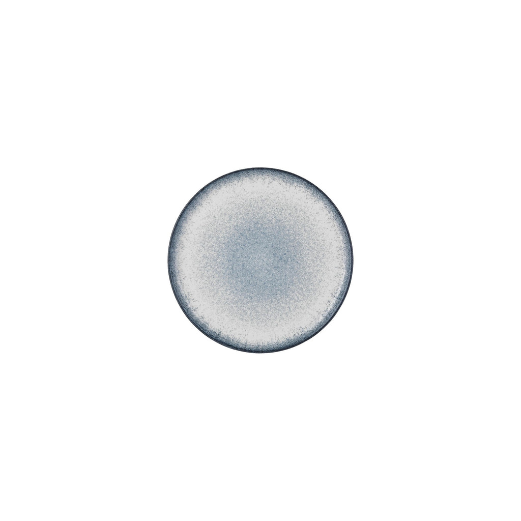 Turgla Occhio dia.7.5Inch  Round Blue Vitrified Plate SKU: T-OHZT19DZ-12