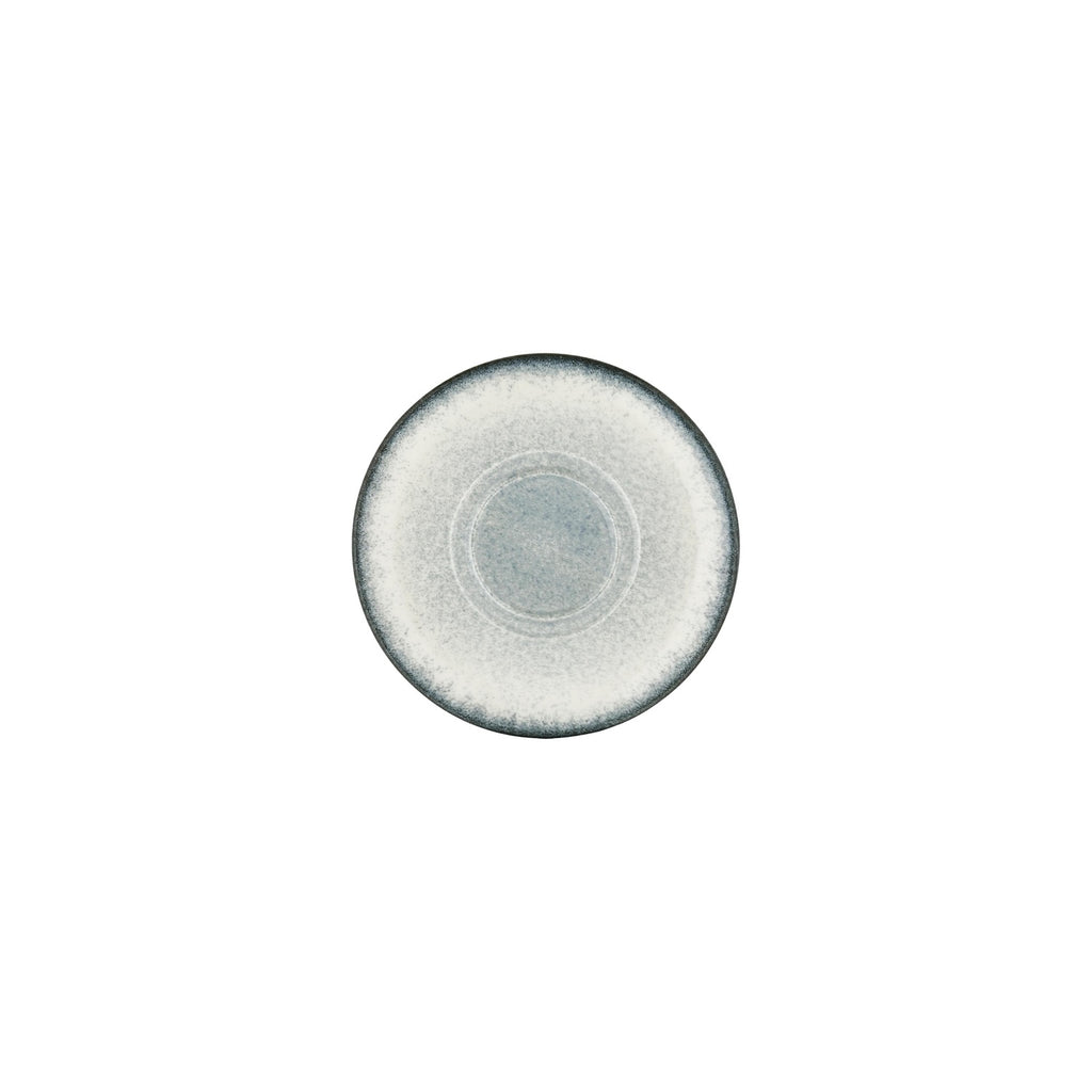 Turgla Occhio dia.7.5Inch  Round Blue Vitrified Saucer SKU: T-OHZT19KNS-12