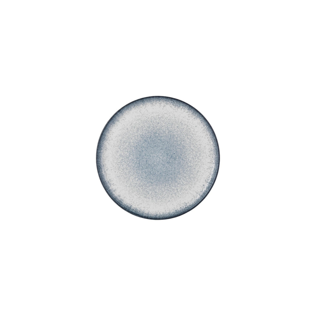 Turgla Occhio dia.8.25Inch  Round Blue Vitrified Plate SKU: T-OHZT21DZ-12