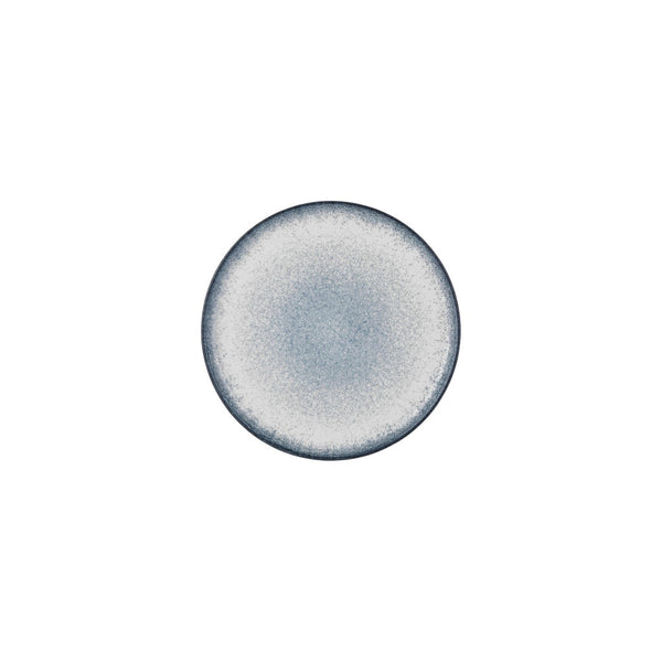 Turgla Occhio dia.8.25Inch  Round Blue Vitrified Plate SKU: T-OHZT21DZ-12
