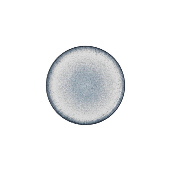 Turgla Occhio dia.9.75Inch  Round Blue Vitrified Plate SKU: T-OHZT25DZ-12