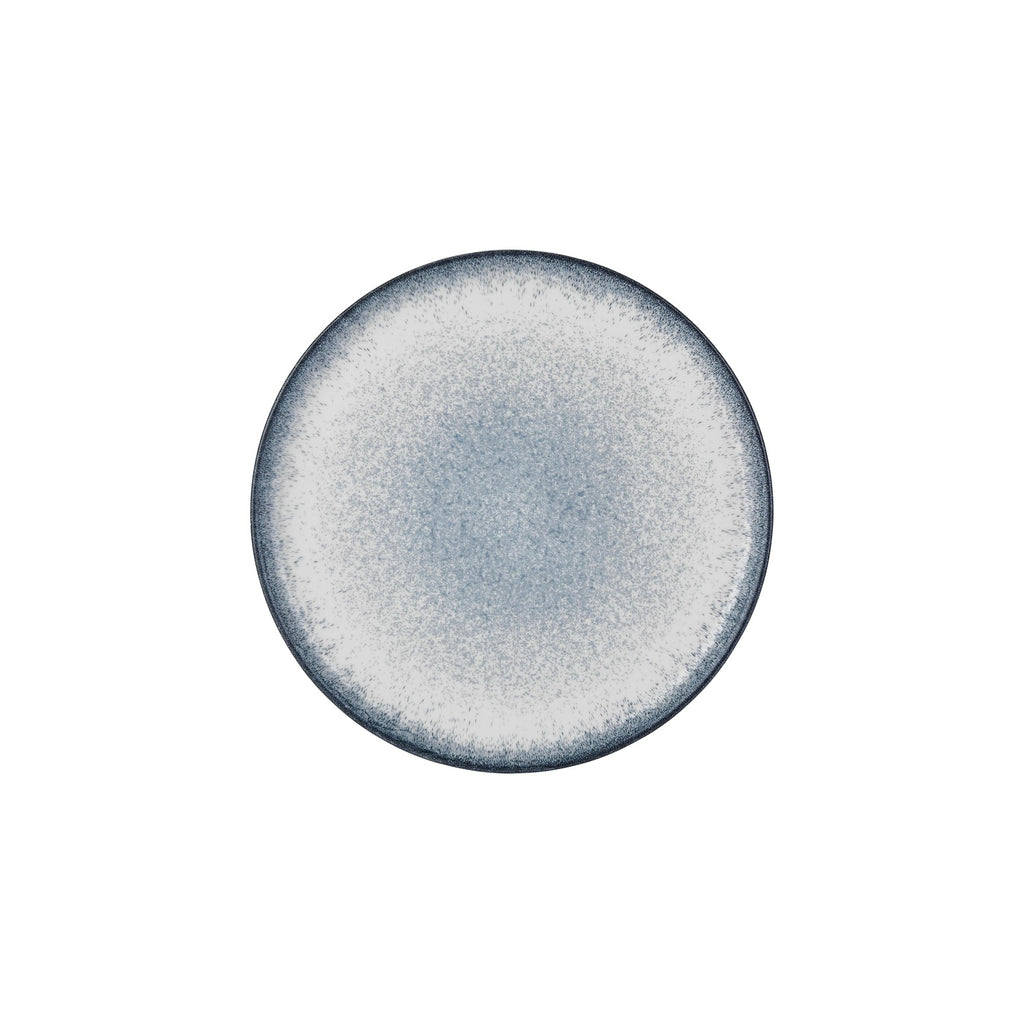 Turgla Occhio dia.10.75Inch  Round Blue Vitrified Plate SKU: T-OHZT27DZ-12