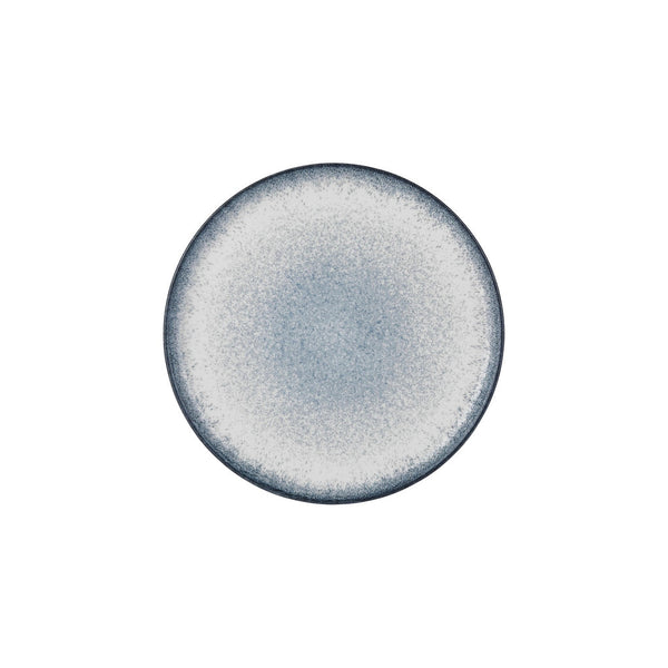 Turgla Occhio dia.10.75Inch  Round Blue Vitrified Plate SKU: T-OHZT27DZ-12